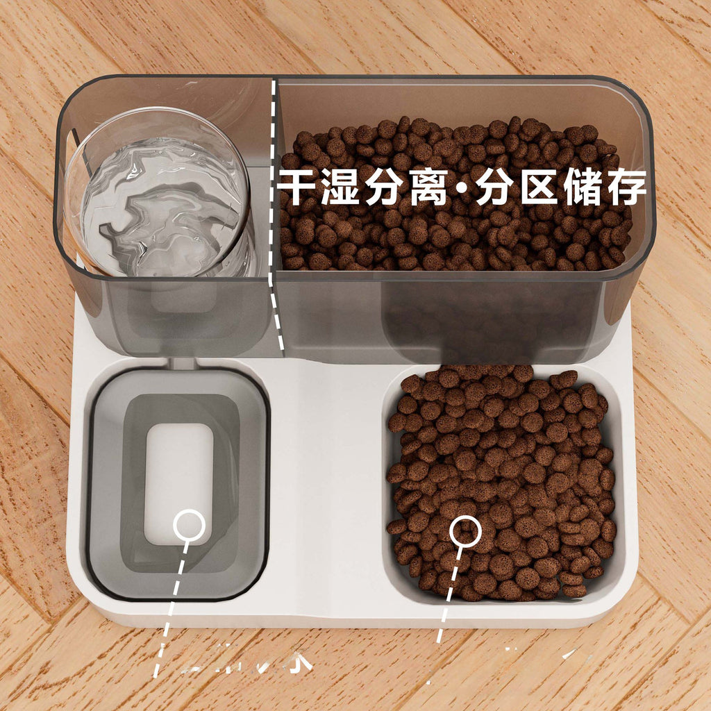 Automatic Cat Feeder & Water Dispenser (2-in-1)
