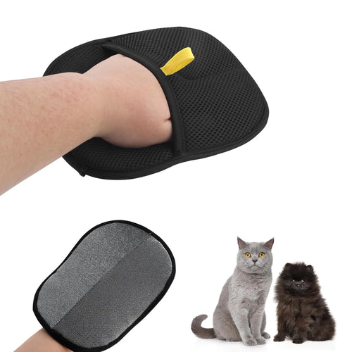 De-Shed Kit double-sided pet hair removal glove